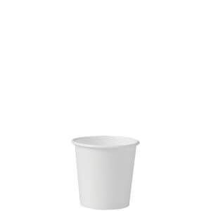 Solo Polycoated Hot Paper Cups 4 oz White