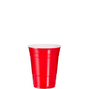  SOLO Red Cold Plastic Party Cups 16 Ounce 50 Pack