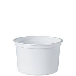 Dart Solo MicroGourmet 16NW-0007 16 oz. White Polypropylene Deli Container  - 500/Case - Splyco