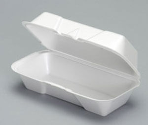 Genpak Clover Large 8 Hinged Take-Out Container