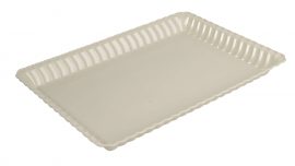 12 x 18 Sovereign Rectangular Tray Lid  Plastic Cups, Utensils, Bowls,  Platters