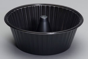 10 X 4 Inch Angel Food Cake Pan Black Nonstick Tube Pan For Baking Pound  Cake De