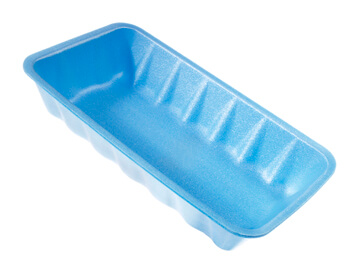 Pactiv 8S Disposable Foam Meat Tray - 10L x 8W x 3/5H