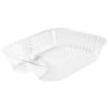 Dart C68NT2 2 Compartment Large Plastic Nacho Tray - 500/Case - Splyco