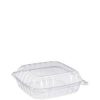 Dart C90PST1 ClearSeal® 8 in. Disposable Clear Plastic Hinged To