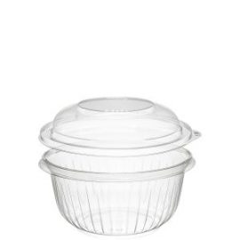 Dart C48B PresentaBowls 48 oz. Clear Plastic Bowl - 63/Pack